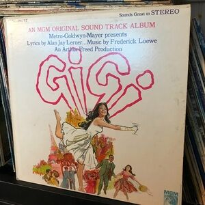 1958 G I G I vinyl record